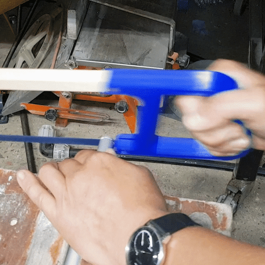 Structure for saw / Structure pour scie - 3D model önizlemesi