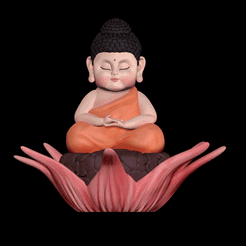 m2.gif Download 3D file BEAUTIFUL BUDDHA SCULPTURE • Object to 3D print, JDrevion