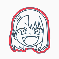 gif.gif STL file IJIRANAIDE NAGATORO / COOKIE CUTTER / ANIME・3D printing template to download