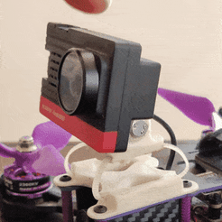 thumb-2.gif Download STL file Parametric FPV action cam damping system • 3D printing template, Alessandro_Palma