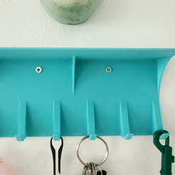 1000043490.gif Simple Wall Key Hanger with Self