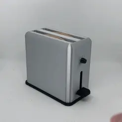 IMB_dYlhCp.gif 3D file Toaster with Toast Coasters・3D printer design to download