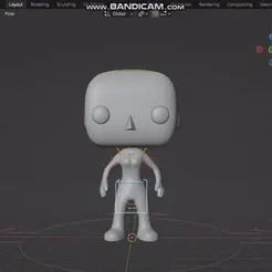 ezgif.com-video-to-gif.gif Archivo OBJ FUNKO POP BASE MUJER AMAÑADA・Idea de impresión 3D para descargar