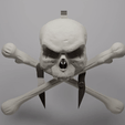 Skull-Crossed-Bones.gif Skull with Crossed Bones, Pendant, Medieval