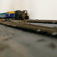 cargo_GIF.gif Three Versions of N scale Model Train Intermodal Cargo Container in Three Sizes: 20' 30' & 40'