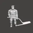 GIF.gif Sgt. Slaughter HOCKEY PLAYER 1991 WWF SUPERSTARS SHOOT-OUT HOCKEY TABLE HOCKEY