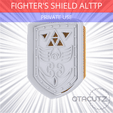 Fighter's-Shield-ALTTP~PRIVATE_USE_CULTS3D@OTACUTZ.gif Fighter's Shield Cookie Cutter - A Link To The Past