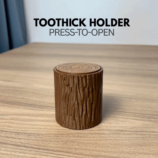 Pop-Up Toothpick Holder | Press-to-Open Organizer
