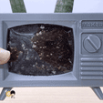 TV화분-gif-1.gif Maker TV Television FLOWER POT 📺 Planter