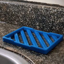 Vídeo-en-negro_1.gif STL file Soap dish・3D printable design to download