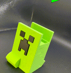 43770232-C94E-4F6D-9E92-BD1D8618FDFB.gif Fichier STL Support pour manette Joy Con - Creeper Version DIY (inspiré du jeu Minecraft)・Plan imprimable en 3D à télécharger