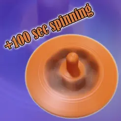 Spinning-top.gif plus 100 seconds spinning - easy print