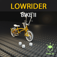 Sem-Título-1.gif Download STL file LOWRIDER BIKE II • 3D printing object, Pixel3D