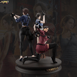 GIF.gif Ada Wong - Claire Redfield - Jill Valentine Residual Evil Collectible