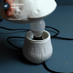 02.gif Lámpara de mesa "Edulis Fungus" ecológica
