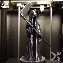 Death_04.gif Download free STL file Invisible Death • 3D printer model, mcgybeer