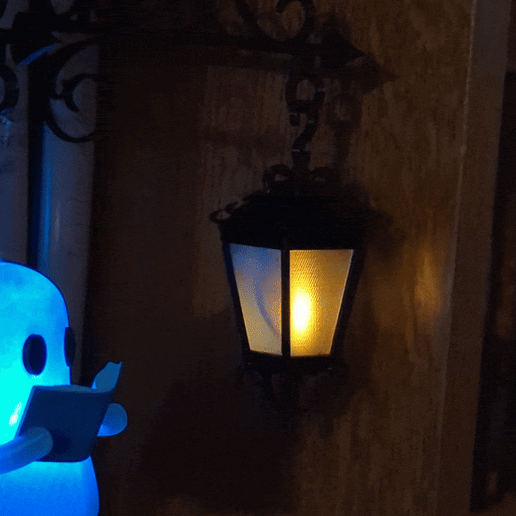 Library - Halloween Decor Lantern
