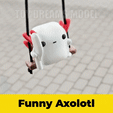 3D-printed-axolotl-swing-booty-knife-funny-cute.gif Funny Axolotl on a Swing with a Knife