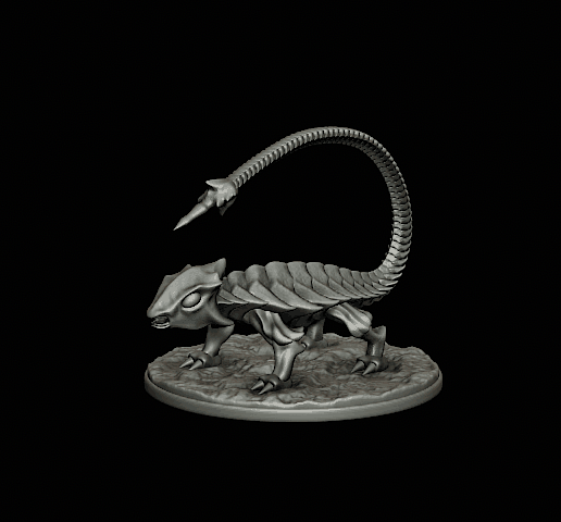 render-2.gif Agascorpion hell monster statue fantasy agama / Scorpio POSE 1