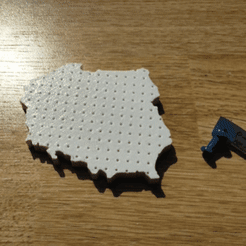 20190425_124222.gif Free STL file Europe Travel Map for Thumb Pins・Design to download and 3D print