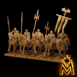 GIF.gif High Elf Knights of Ryma Unit | 32mm Scale Presupported Miniatures