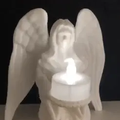 11.gif Candle holder angel