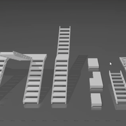 Mi-video1.gif STL file modular staircase・3D print object to download