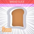 Bread_Slice~2.25in.gif Bread Slice Cookie Cutter 2.25in / 5.7cm