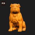 371-Bulldog_Pose_05.gif Bulldog Dog 3D Print Model Pose 05