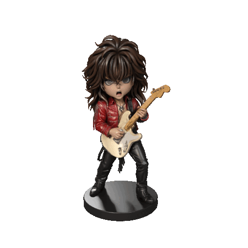 Yngwie Malmsteen – Legendary Guitarist Chibi Figure (Fan Art)