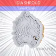 Idia_Shroud~PRIVATE_USE_CULTS3D_OTACUTZ.gif Idia Shroud Cookie Cutter / Twisted-Wonderland