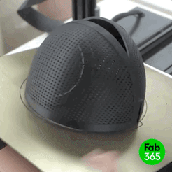 Circle_00.gif Archivo 3D Juego del Calamar - Máscara de Soldado Rosa Plegable [Círculo]・Modelo para descargar e imprimir en 3D, fab_365