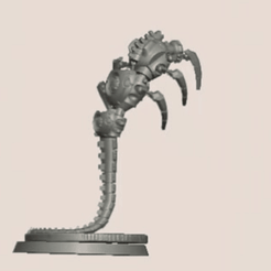20230219_155944.gif OBJ file necron canoptek wraiths・Model to download and 3D print