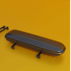 Untitled-2.gif STL file *ON SALE* Cargo/Ski box - 26SEPT-02・3D printable model to download