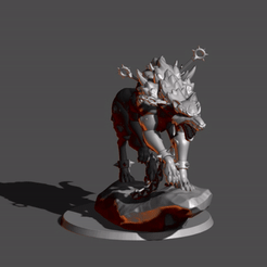 Fen-Gif.gif STL file Fenris・Model to download and 3D print