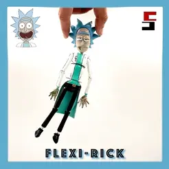 flexi-rick-and-morty-1.gif RICK AND MORTY FLEXI RICK ARTICULATED NO SUPPORTS