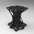 untitled.862.gif Archivo STL table cubo voronoi parametrico・Diseño de impresora 3D para descargar