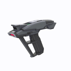 720x720_GIF.gif 3D file Picard Phaser - Star Trek - Printable 3d model - STL files・Model to download and 3D print