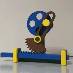 ezgif.com-optimize.gif Файл STL Принципы механики Toy III・Модель для загрузки и 3D печати