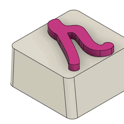 r.gif Fichier 3D gratuit KEYCAP BARBIE・Design à télécharger et à imprimer en 3D