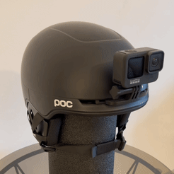 GIF.gif Support GoPro pour casque de ski Poc Obex