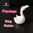 Holder-Post-para-Instagram-Quadrado.gif Fichier 3D Porte-bagues Flamant・Design imprimable en 3D à télécharger