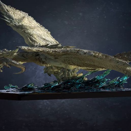 🐉 Rathian・ STL File for 3D printing・Cults