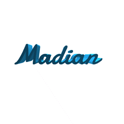 Madian.gif STL file Madian・Template to download and 3D print