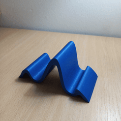 20230524_112439.gif Бесплатный STL файл Минималистский держатель для мобильного телефона/смартфона v2・3D-печатный дизайн для скачивания
