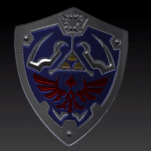 escudo-zelda.gif Zelda Shield: Hylian Shield