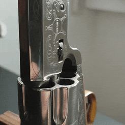 Colt-gif.gif Archivo STL Embudo ajustado Pietta Colt 1851 Cal.44・Idea de impresión 3D para descargar