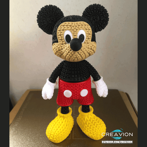Mickey Knitted