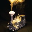 locomotive-train-humidifier-cults2.gif Fichier 3D Humidificateur d'air Locomotive・Design pour impression 3D à télécharger