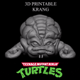 KRANG-GIF.gif 3D PRINTABLE KRANG TWO PACK NINJA TURTLES TMNT